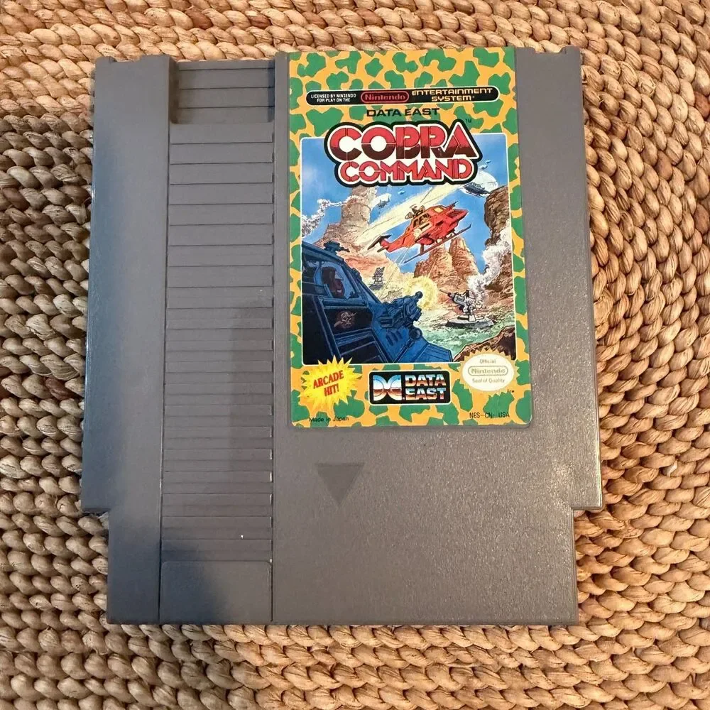 Cobra Command Nintendo NES Data East 1988 Game Cartridge Only UNTESTED